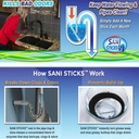 أعواد تسليك الأحواض والبالوعات 12 قطعة