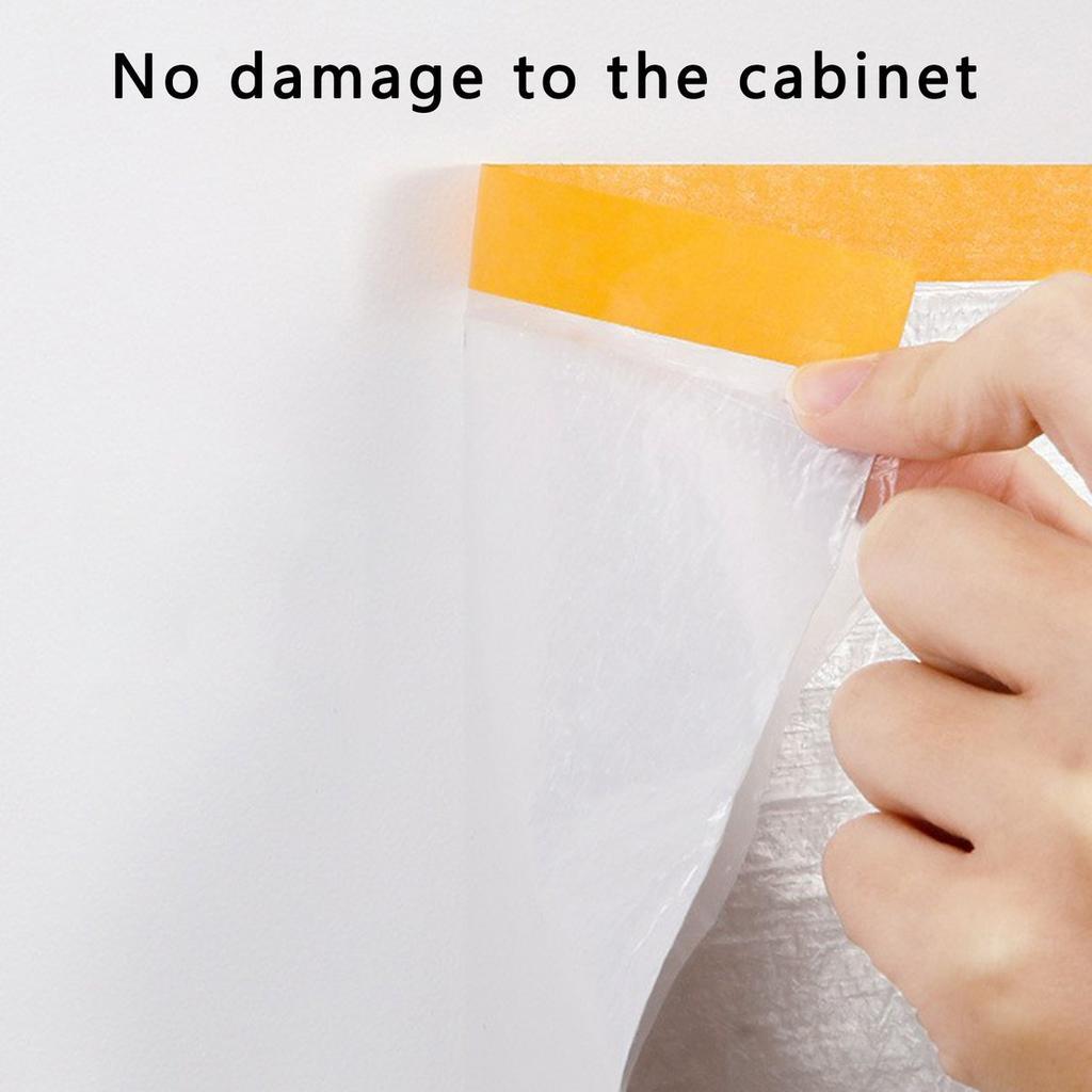 رول بلاستيك لاصق لتغطية الاثاث والمفروشات وتر بروف بديل المشمع