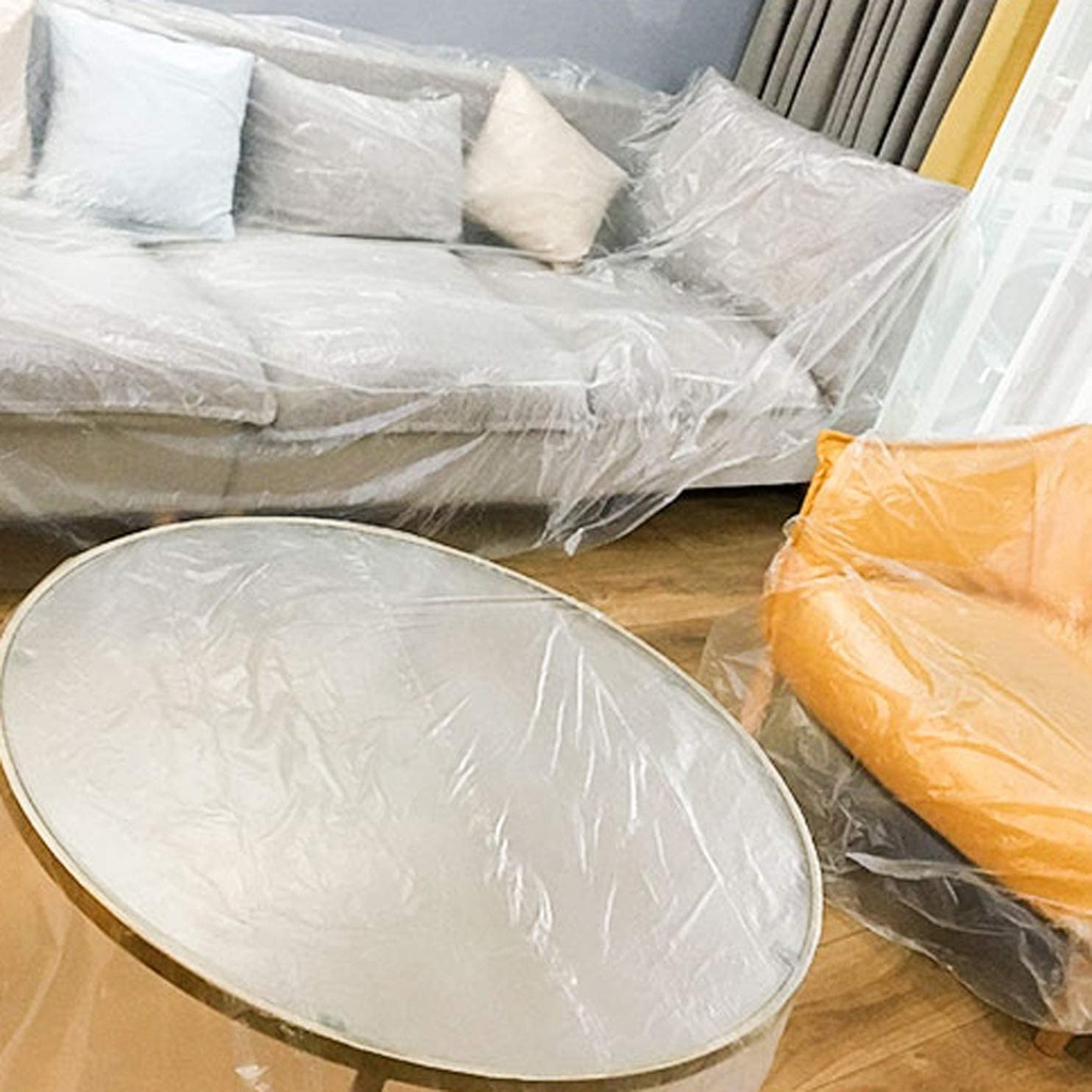 رول بلاستيك لاصق لتغطية الاثاث والمفروشات وتر بروف بديل المشمع