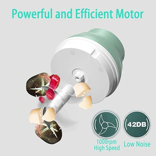 كبة بالشحن لتقطيع وفرم الثوم والبصل عملية وسهلة الاستخدام
