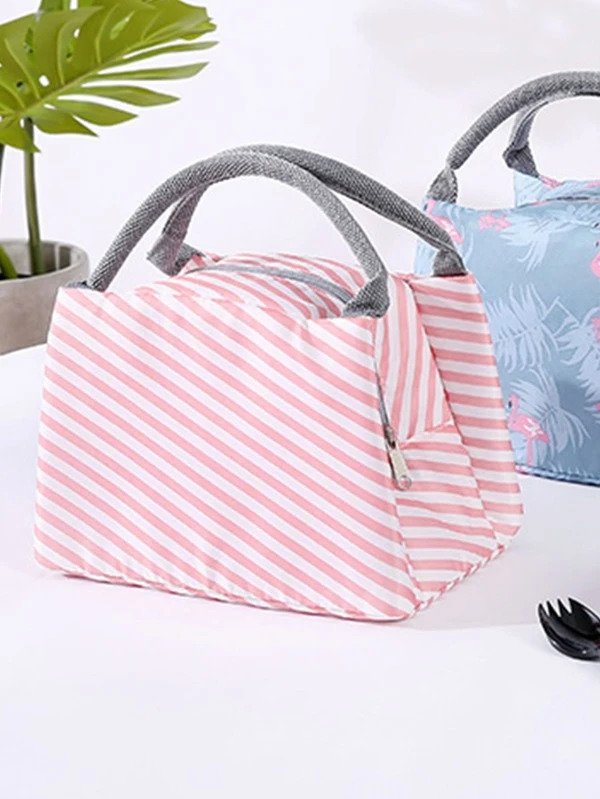 شنطة لانش بوكس حرارية لحفظ الطعام والمشروبات للعمل والدراسة بيد