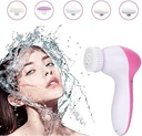 جهاز لتنظيف وتدليك وتقشير الوجه بعمق يعمل بالبطاريات