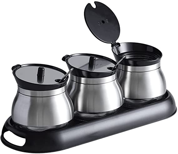 طقم توابل 3*1 قاعدة بمعلقة كود