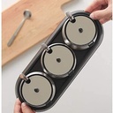 طقم توابل 3*1 قاعدة بمعلقة كود