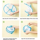 حامل ومنظم ملابس شبك3 دور