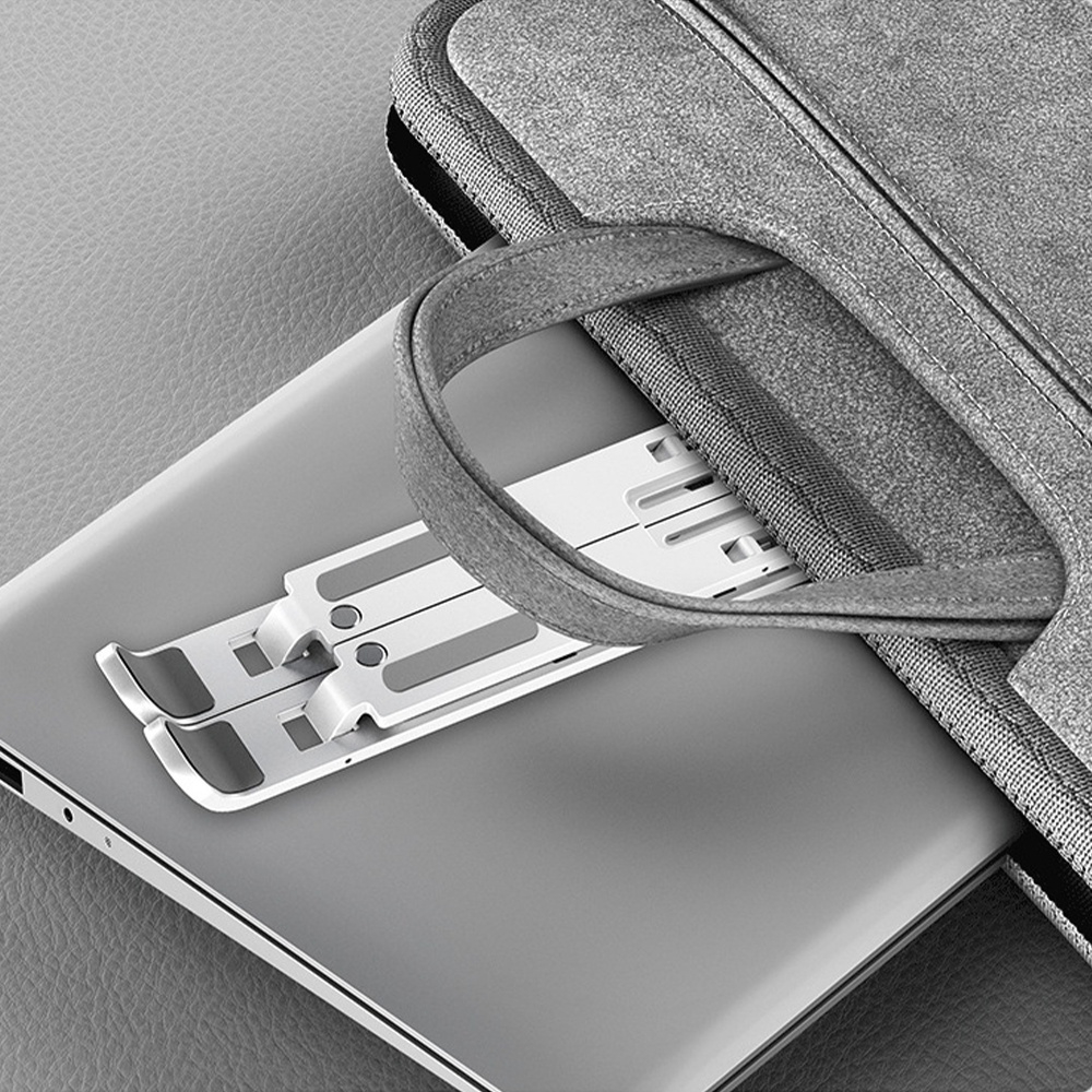 حامل لاب توب وتابلت محمول قابل لتعديل الارتفاع للعمل والدراسة