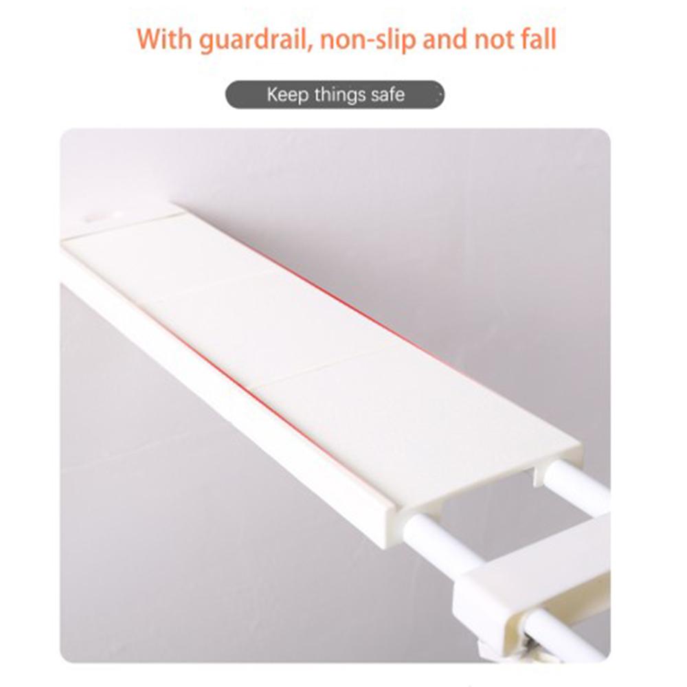 رف منظم لادوات المطبخ والحمام والملابس والاحذية متعدد الاستخدام