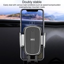 حامل وشاحن موبايل وايرلس للسيارة يثبت في فتحات التهوية 10 واط