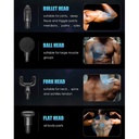 مسدس مساج وتدليك لعضلات الجسم ب 6 سرعات مختلفة