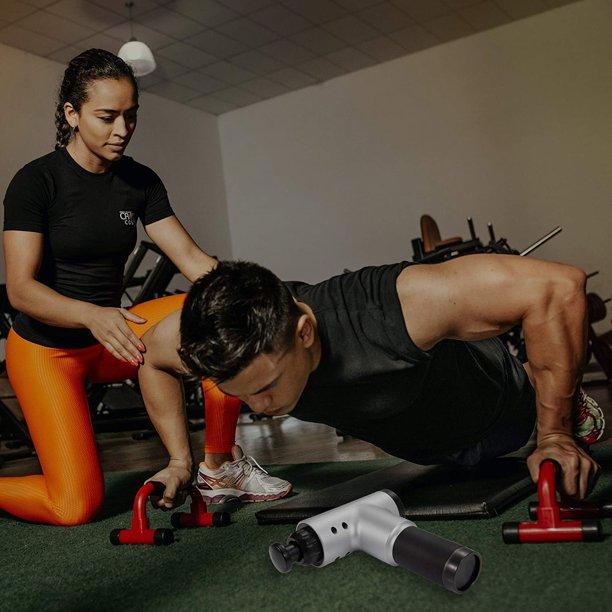 مسدس مساج وتدليك لعضلات الجسم ب 6 سرعات مختلفة