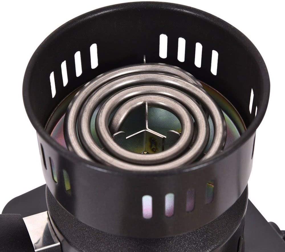 جهاز اشعال الفحم الكهربائي للشوي وقت الرحلات والتخييم 500 واط