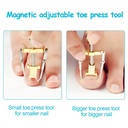 مصحح أظافر القدم لتقويمها وإعادتها لوضعها الطبيعي