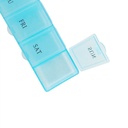 منظم أدوية أسبوعي محمول مثالي لعدم النسيان وللسفر والخروج