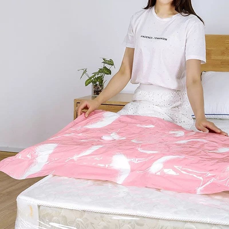 كيس تخزين الملابس والمفروشات فاكيوم قوي لتوفير المساحة