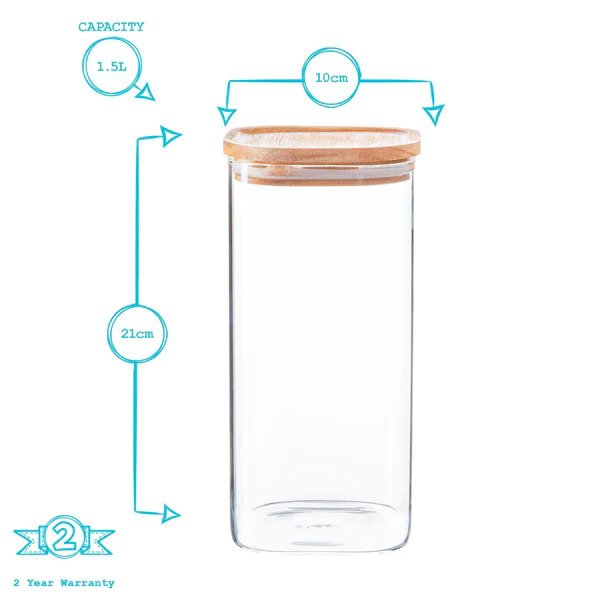 علبه مربعه 1.5 لتر