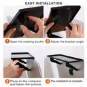 حامل رسيفر للشاشات المعلقة على الحائط يوضع فوق الشاشة