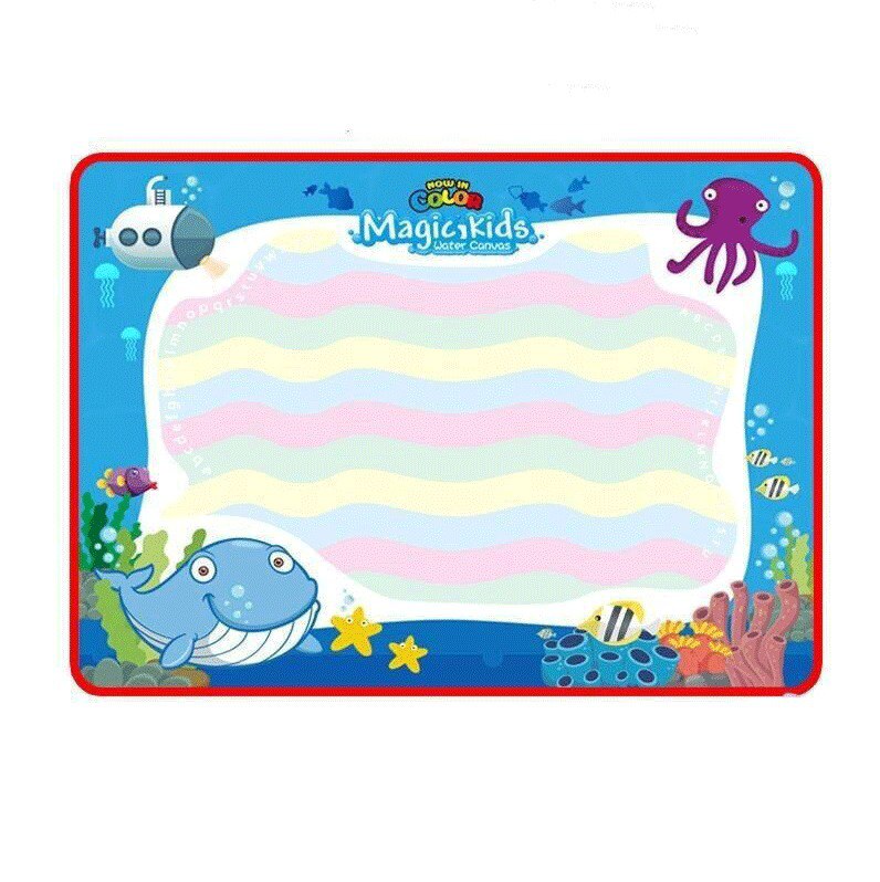 لعبة 2 في 1 لوحة الرسم المائية السحرية وليدو للاطفال ومشاركة الكبار معهم والاستمتاع بالوقت