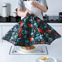 غطاء طعام حراري شمسية لحفظ حراري الطعام قابل للطي لسهولة التخزين