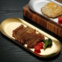 طقم صواني مدهب 3*1