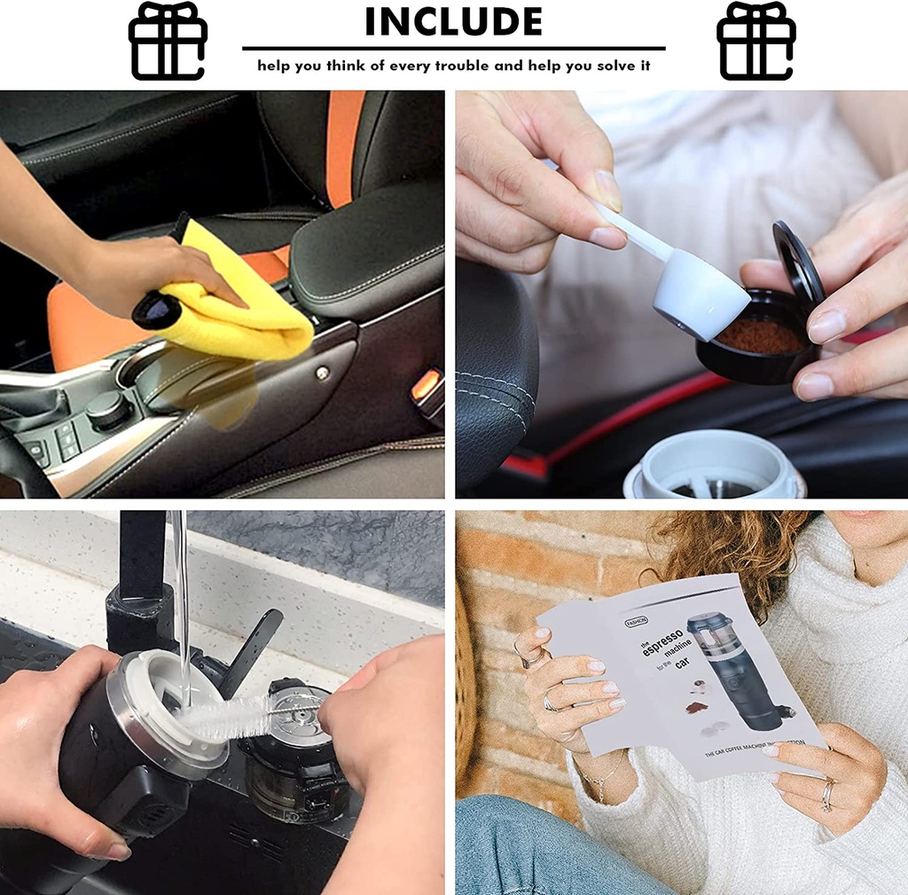 ماكينة اسبريسو السيارة