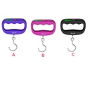 ميزان ديجيتال محمول لوزن شنط السفر بشاشة ليد رقمية مضيئة سهلة القراءة