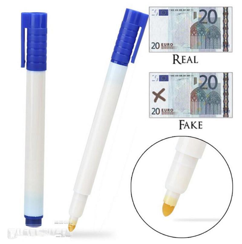قلم سحري لأختبار الأموال وكشف العملات المزورة بسهولة