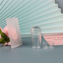 اداة لعمل ورسم المناكير الفرنش بسهولة في اقل وقت كالمحترفين من السيليكون