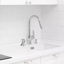 مضخة توزيع الصابون السائل تدور 360 درجة لسهولة التحكم من الاستانليس ستيل