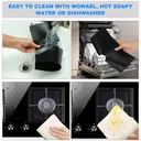 فويل عيون البوتاجاز وتر بروف ومضاد للاشتعال للحفاظ علي نظافة البوتجاز قابل للغسيل لاعادة الاستخدام