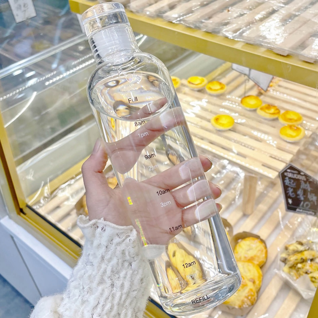 زجاجة شفاف اكريلك