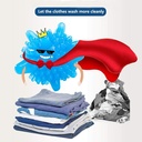 كرات غسيل مانعة لتشابك الملابس داخل الغسالة وتمنع تكون الوبر وتساعد علي خروج الملابس اكثر نظافة