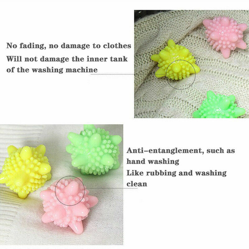 كرات غسيل مانعة لتشابك الملابس داخل الغسالة وتمنع تكون الوبر وتساعد علي خروج الملابس اكثر نظافة