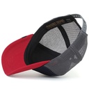 كاب شارك بجزء شبكي من الخلف لتهوية الشعر قابل لتعديل المقاس علي الرأس بألوان مختلفة