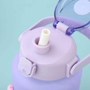 زجاجة مياه باندا للجيم والسفر والرحلات بشاليموه ويد 2 لتر