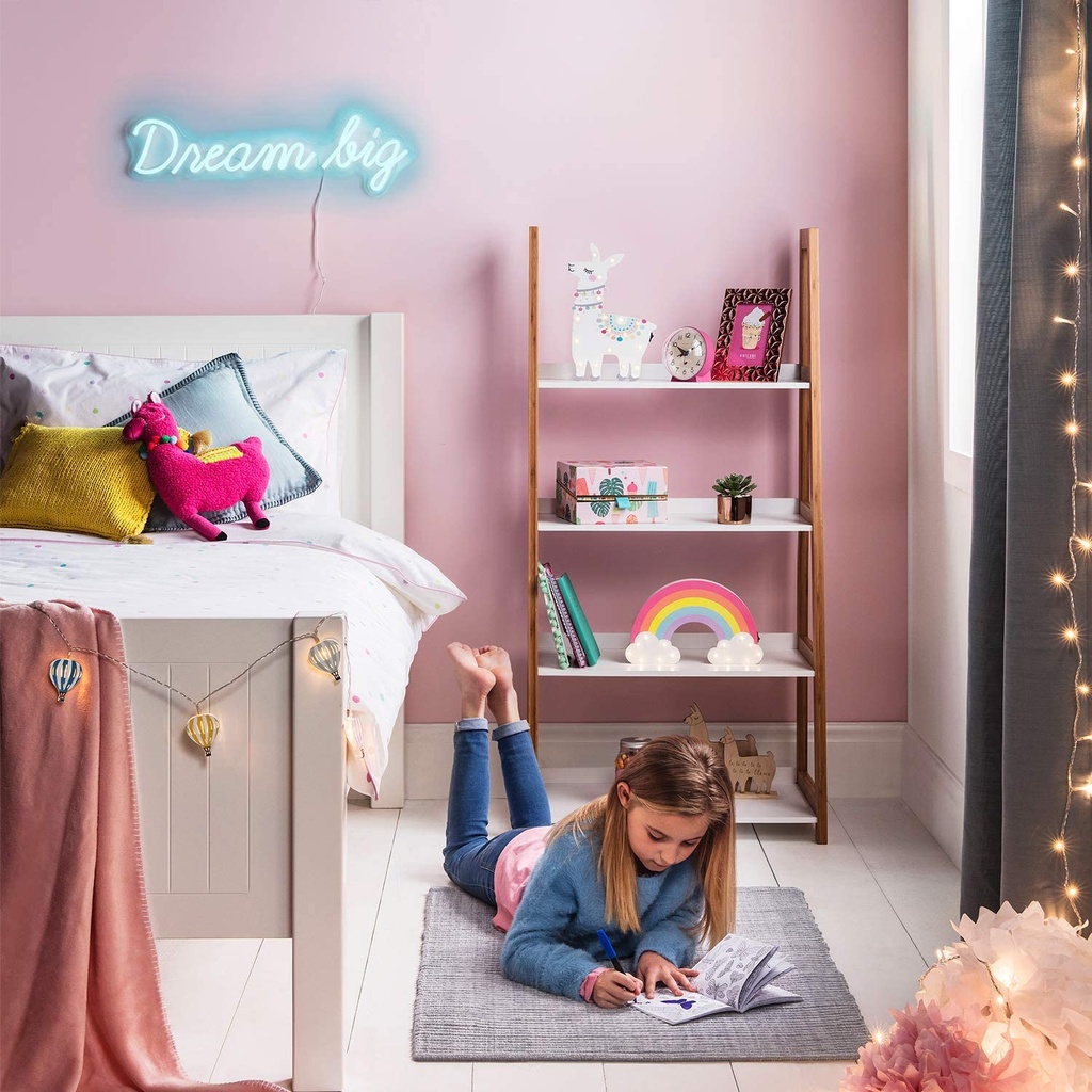 مصباح الحلم الكبير باضاءة نيون مميزه لتجديد ديكورالمنازل والشركات