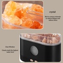 فواحة ملح البحر المضيئة ببخار عطري للمساعدة علي الاسترخاء والهدوء بخزان 200 ملي