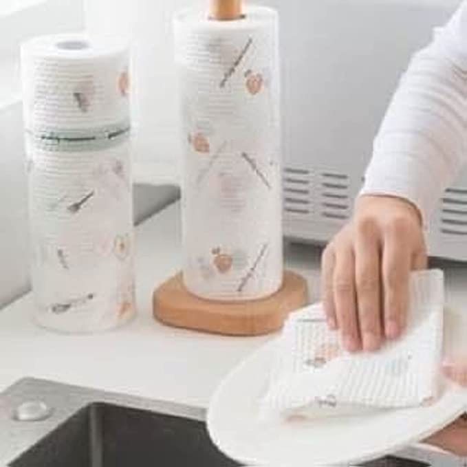 رول مناديل تنشيف عالي الامتصاص للمياه والزيوت للمطبخ والحمام