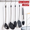 طقم توزيع سيليكون 12 قطعه بيد استانليس ستيل مع الحامل