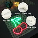 Cherry Neon Sign Lights Fruit to decorate your home