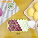 قالب ثلج سليكون خلية نحل لعمل المشروبات المنعشة