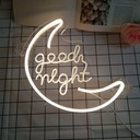 Moon Good Night Neon Signs to decorate your bedroom