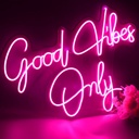 Good Vibes Only Neon Led Light Sign Art Decor