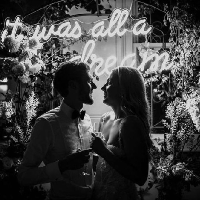 It Was All a Dream Neon Led Light Sign Art Decor