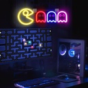 Game Neon Ghost Led Light Sign Art Decor