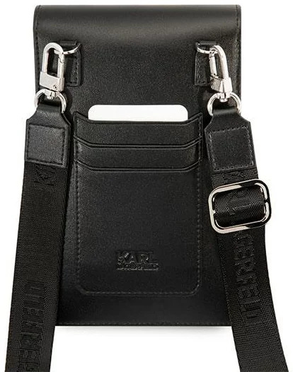 Men Shoulder&amp;Handbag black trendy Design Bag Karl Logo