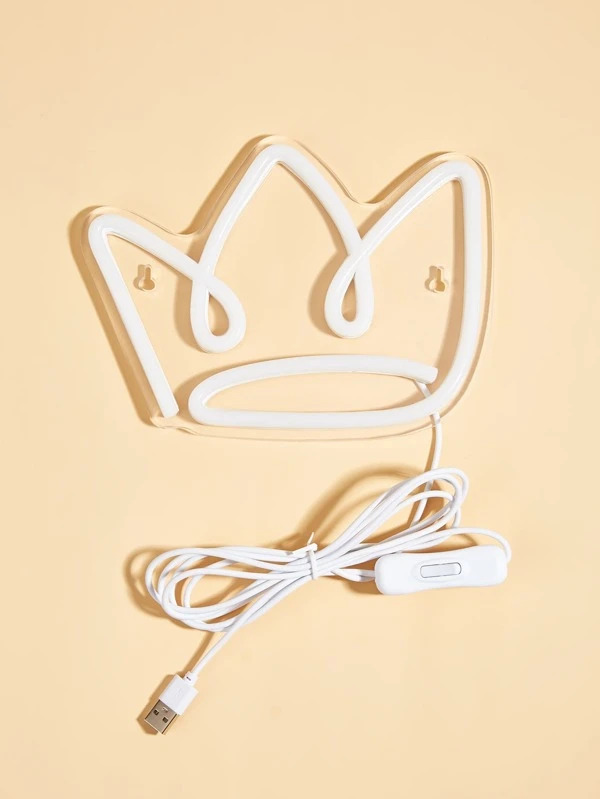 Crown Neon Led Light Sign Art Decor