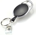 Retractable Badge Holder Key Chain