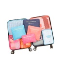 مجموعة منظم حقائب السفر لجعل السفر أكثر راحة 6 قطع