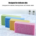 اسفنجة استحمام لتنظيف وتقشير الجسم وازالة الجلد الميت