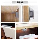 قفل ذكي للادراج والخزائن دون حفر بمستشعر للفتح والغلق اوتوماتيكي